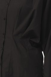 Salaş Kesim Pensli Kadın Gömlek - 9