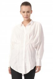 Salaş Kesim Pensli Kadın Gömlek - 10