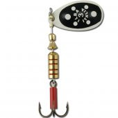 Alabalık Turna Döner Olta Kaşık - Ilba Tondo 28732 - Siyah/Beyaz - No:2 thumbnail 1