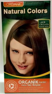 Organıc Natural Colors Saç Boyası  6kr Çikolata Kahve - 1