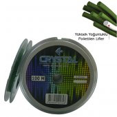 Crystal HDPE Nano İpek Misina 4 Kat 0.38 mm 100 mt - 1