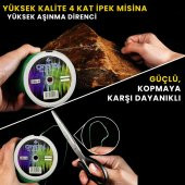 Crystal HDPE Nano İpek Misina 4 Kat 0.38 mm 100 mt - 2