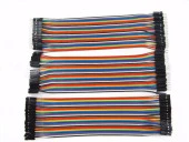 Arduino 120 Adet 20 cm Jumper Kablo Set 3 Adet 40 pin Seti Kablo - 1