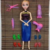 Disney Frozen Elsa Oyuncak 13 Parça Oyuncak Seti thumbnail 1