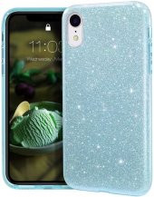 Apple iPhone XS Max 6.5 Kılıf ​​​Zore Eni Parıldayan Taşlı Kılıf - 9