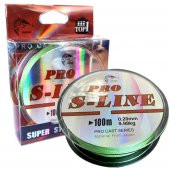 Pro S-Line HDPE 4 Kat İpek Misina 0.25 mm 100 mt - 1