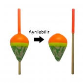 Işık Tüplü Kamuflaj Olta Şamandırası 4 gr (5904) thumbnail 1