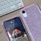 Apple iPhone XR 6.1 Kılıf ​​​Zore Eni Parıldayan Taşlı Kılıf - 8
