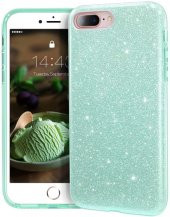Apple iPhone 8 Plus Kılıf ​​​Zore Eni Parıldayan Taşlı Kılıf - 2