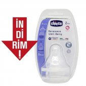 Chicco Well Being Biberon Emziği Silikon 2Ay+ 2li - 2