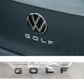 YENİ NESİL VOLKSWAGEN GOLF 7 7.5 8 BAGAJ YAZISI ARMA LOGO - 1