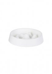 MINISO - Pet Yavaş Besleme Kabı, (Beyaz) - 3