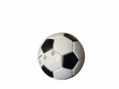 Doppler Siyah Beyaz Mini Futbol Topu Kablosuz Bluetooth Hoparlör - 1