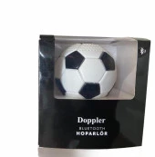 Doppler Siyah Beyaz Mini Futbol Topu Kablosuz Bluetooth Hoparlör - 3