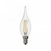 Global K2 KES498 4W E14 Günışığı Led Flamanlı Kıvrık Buji Ampul - 1