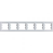 Schneider Electric Asfora Plus Altılıı Çerçeve Alüminyum - 1