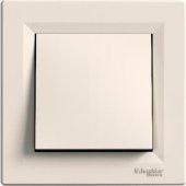 Schneider Electric Asfora Anahtar Krem Çerçeveli - 1