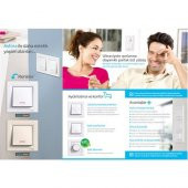 Schneider Electric Asfora Topraklı Priz Beyaz Çerçeveli thumbnail 1