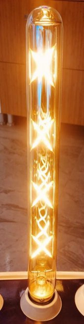 Global Filament Rustik 8 Watt Led Tüp ( Tubular) Gün Işığı Ampül - 4