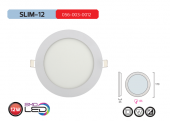 HOROZ SLIM-12 12W 2700K(SARI IŞIK) LED PANEL SIVA ALTI 12W - 1