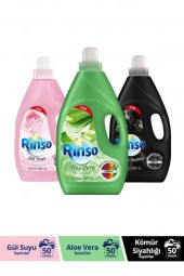 Aloe Vera 3000 ML + Gül Suyu 3000 ML + Kömür Siyahlığı 3000 ML - 1