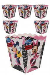 Kına Atölyesi Disney Mickeyy Minnie Mısır Kutusu 9x13 6 Adet - 1