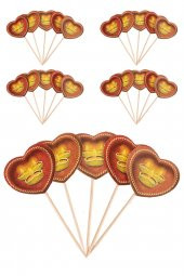 Kına Atölyesi Kına Gecesi Lokum Kürdanı 20 Adet thumbnail 1