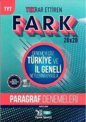 Yayın Denizi TYT Paragraf Fark 20 x 20 Tekrar Ettiren Denemeleri - 1