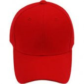 ÇOCUK KIRMIZI ŞAPKA KIRMIZI RENK UNISEX GARSON BOY ŞAPKA - 1