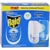 Raid Elektro Likit Isıtıcı Sivrisinek Kovucu Makine 35ml Likit Şişe - 1