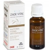 Zade Vital Naturel Sızma Zeytinyağı 20 ml - 1