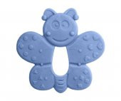 Bambino Kauçuk Yumuşak Diş Kaşıyıcı Mavi Kelebek - 1