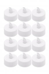 Kına Atölyesi Ledli Tealight 12 Adet Mum - 1