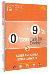 9. Sınıf 0dan 9a Türk Dili ve Edebiyatı Konu Anlatımlı Soru Bankası Kitabı Tonguç Akademi - 1