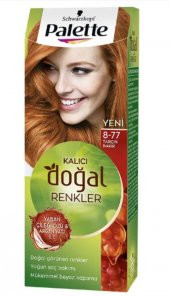 Palette Kalıcı Doğal Renkler Saç Boyası 8-77 Tarçın Bakırı - 1