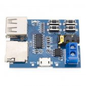 Mp3 Çalar Modül - Sd Kart Ve Usb Bellek Girişli - 1