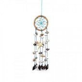 Dreamcatcher Deniz Kabuğu Çan Rüya Kapanı Rüzgar Çanı Hediyelik - 1