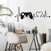Modatools Gamer, Oyuncu, Oyuncu Odası Yaratıcı Sticker Çıkartma - 1
