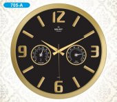 Galaxy 705-A Premium Termometreli Duvar Saati - 1