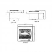 Aircol 120 SM Siviçli Aksiyal Aspiratör - 2