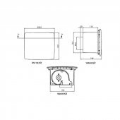Aircol Lux Duvar ve Tavan Tipi Aspiratör - 2