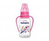 Bambino 0+ Ay Natural PP Kulplu Biberon 150 Ml - Pembe - 1