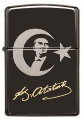 ZİPPO ÇAKMAK ATATURK DESİGN 24756-084529 - 1