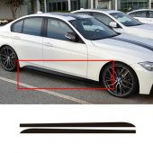 Bmw F30 M Performance Yan Marşpiyel Altı LİP (Plastik) 	Piano Black - 1