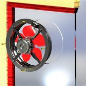 Aircol 250BF Sac Gövdeli Aksiyal Fan - 3