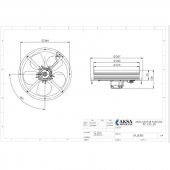 Aircol 300BF Sac Gövdeli Aksiyal Fan - 2
