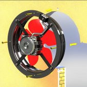 Aircol 300BF Sac Gövdeli Aksiyal Fan - 4
