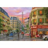 Puzzle Nostaljik Avrupa Sokakları 1000 Parça Yapboz Seti 11357 - 2