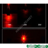 HSGL USB ŞARJLI ÖN ARKA IŞIKLI FAR SET - 6