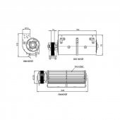 Aircol AKS 680-180 Tanjansiyel Radyal Fan - 2
